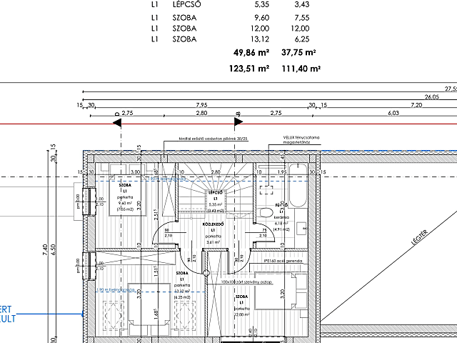 Törökbálinton az Újtelep városrészben eladó egy új építésű, Nappali + 3 szobás ikerházfél. #2